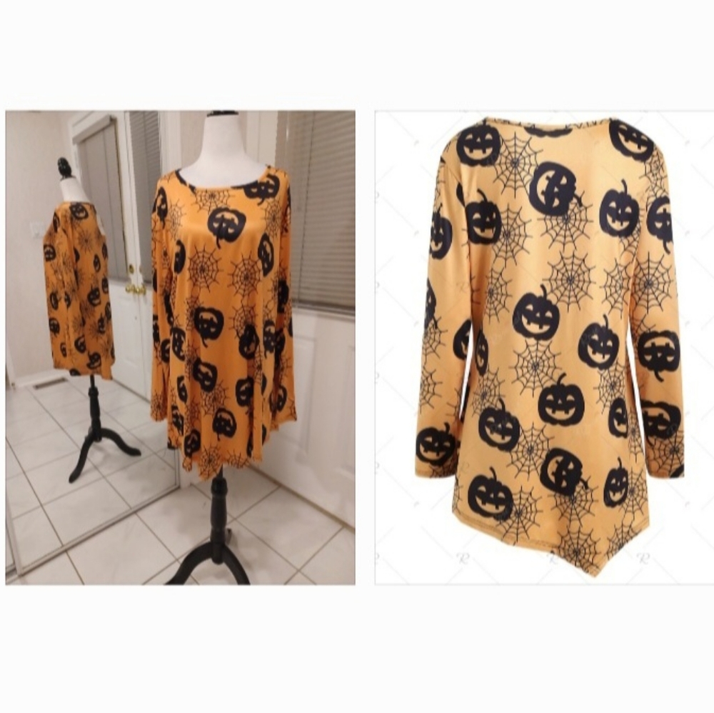 4/$80 New Halloween Tunic Top - Size 3XL (US18)
